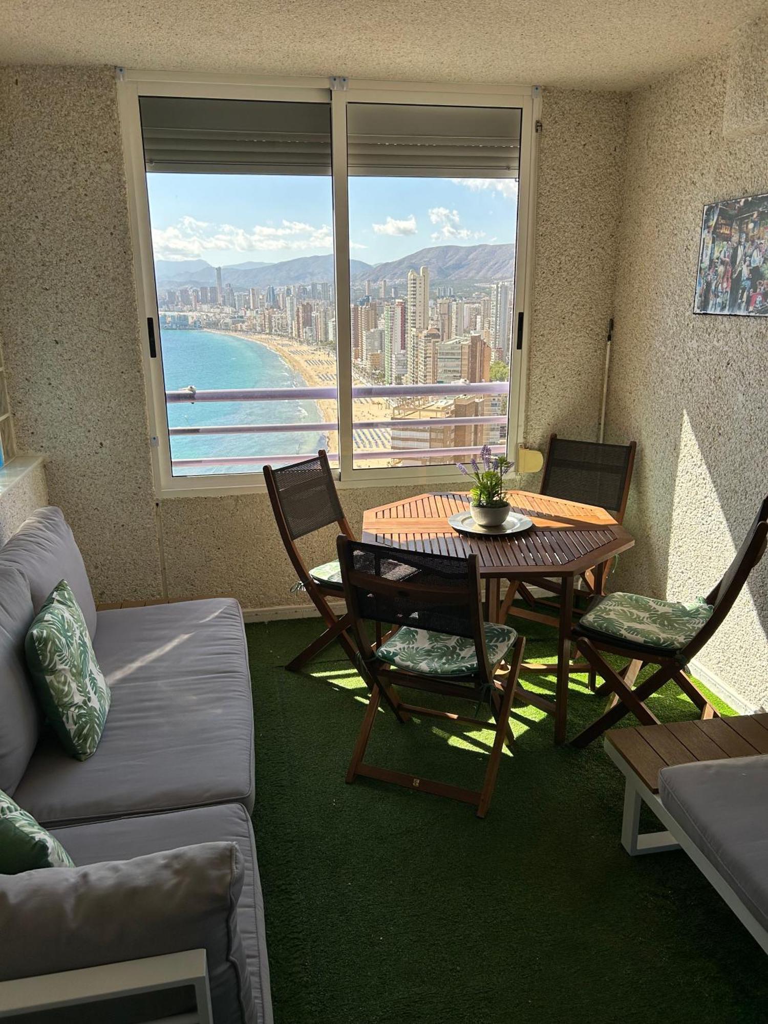 Apartamento Con Preciosas Vistas Y Piscina Benidorm Exterior foto