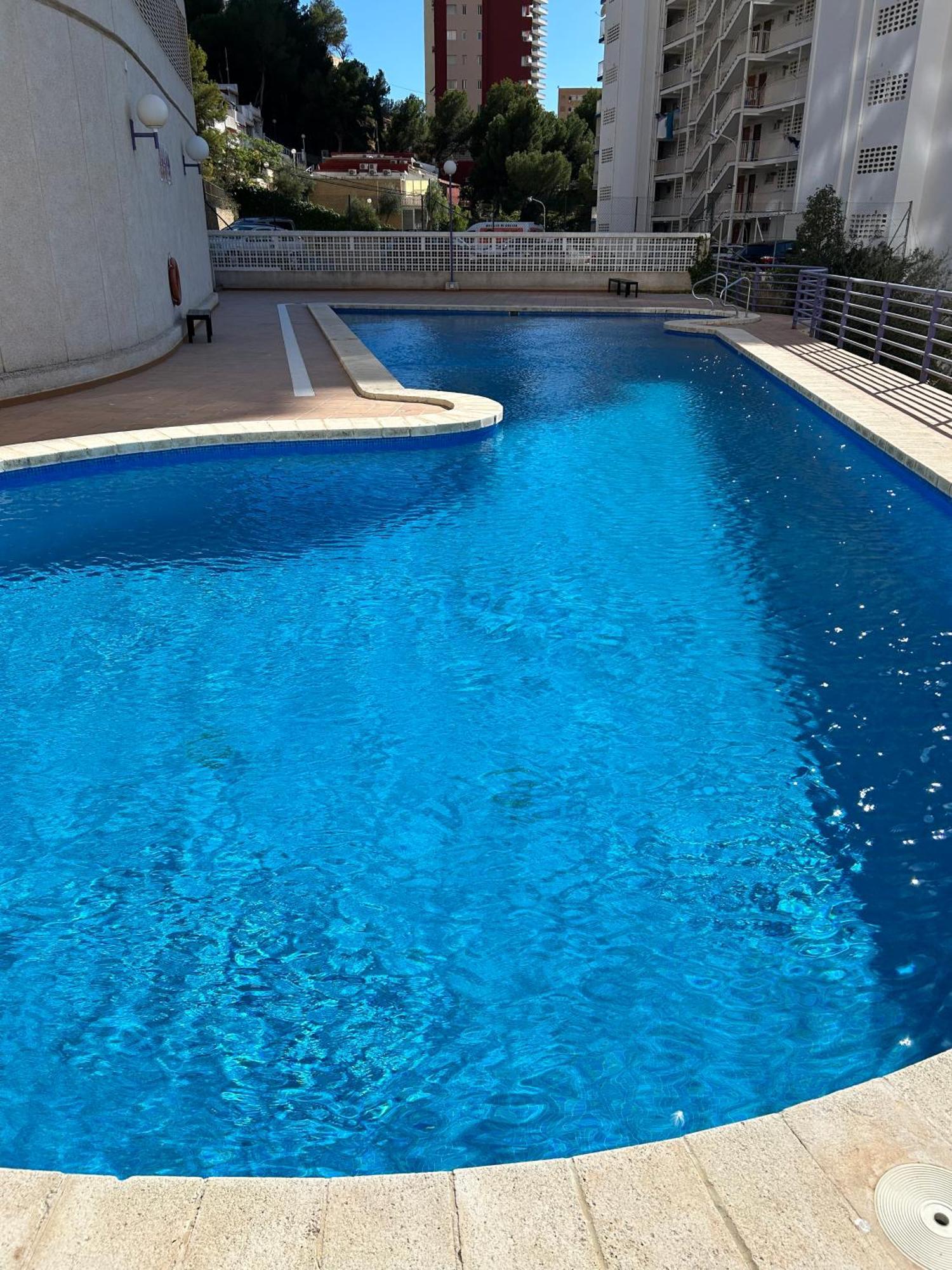 Apartamento Con Preciosas Vistas Y Piscina Benidorm Exterior foto